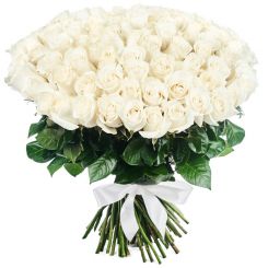 Букет надежды букет из 101 белой розы