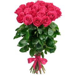 Букет розовых роз Крем-брюле