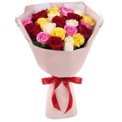 Букет Карета цветов из роз