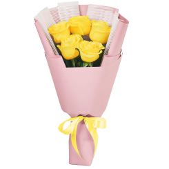 Красивый образ букет желтых роз